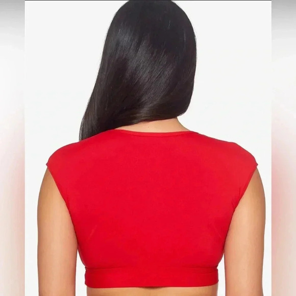 Bleu Rod Beattie Behind The Seams Crop Bikini Top Size 14 and Kore Sarong Hipste - Picture 6 of 11